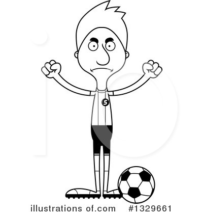 Royalty-Free (RF) Tall White Man Clipart Illustration by Cory Thoman - Stock Sample #1329661