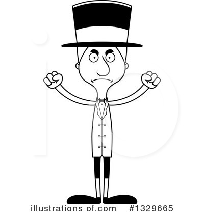 Royalty-Free (RF) Tall White Man Clipart Illustration by Cory Thoman - Stock Sample #1329665