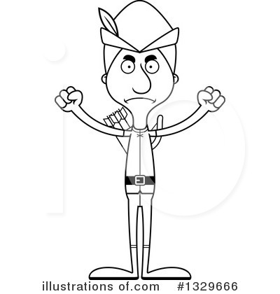 Royalty-Free (RF) Tall White Man Clipart Illustration by Cory Thoman - Stock Sample #1329666