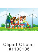 Tandem Bicycle Clipart #1190136 by Graphics RF