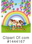 Tandem Bike Clipart #1444167 by Graphics RF