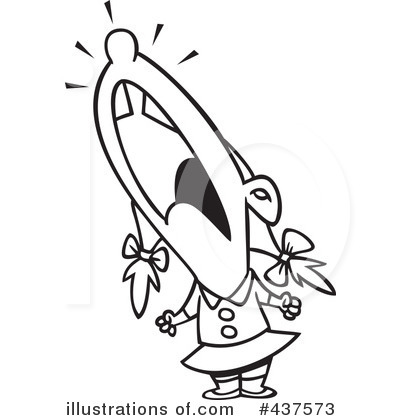 Royalty-Free (RF) Tantrum Clipart Illustration by toonaday - Stock Sample #437573
