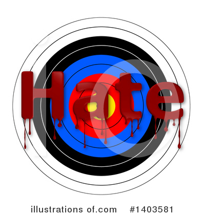 Royalty-Free (RF) Target Clipart Illustration by oboy - Stock Sample #1403581