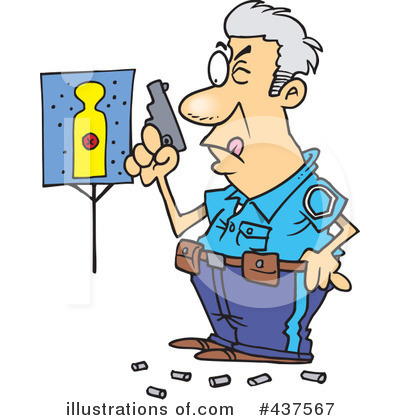 Police Man Clipart #437567 by toonaday