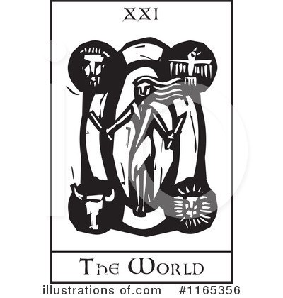 Royalty-Free (RF) Tarot Card Clipart Illustration by xunantunich - Stock Sample #1165356