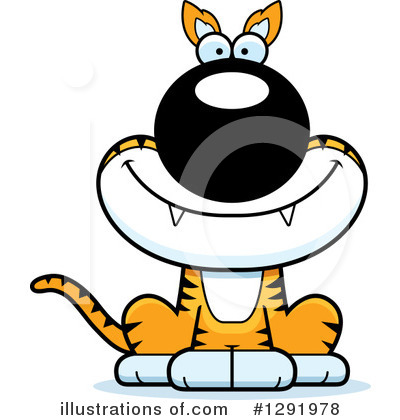 Tiger Clipart #1291978 by Cory Thoman