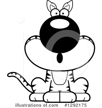 Royalty-Free (RF) Tasmanian Tiger Clipart Illustration by Cory Thoman - Stock Sample #1292175