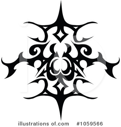 Royalty-Free (RF) Tattoo Clipart Illustration by AtStockIllustration - Stock Sample #1059566