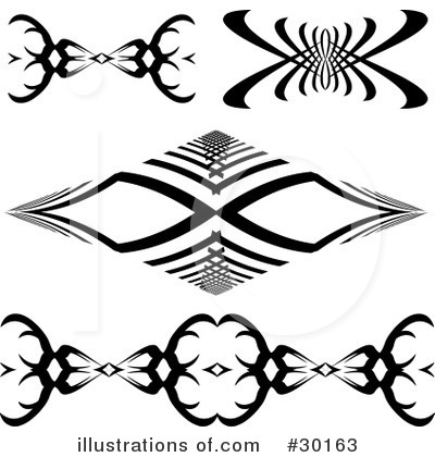 Royalty-Free (RF) Tattoo Clipart Illustration by KJ Pargeter - Stock Sample #30163