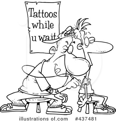 Tattoo Clipart #437481 by toonaday