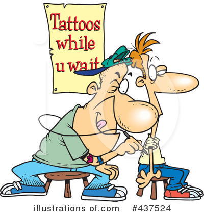 Tattoo Clipart #437524 by toonaday