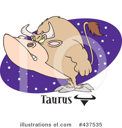 Bull Clipart #437535 by toonaday
