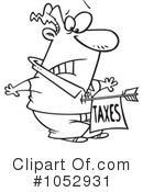 Taxes Clipart #1052931 by toonaday