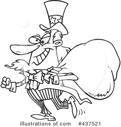 Uncle Sam Clipart #437521 by toonaday