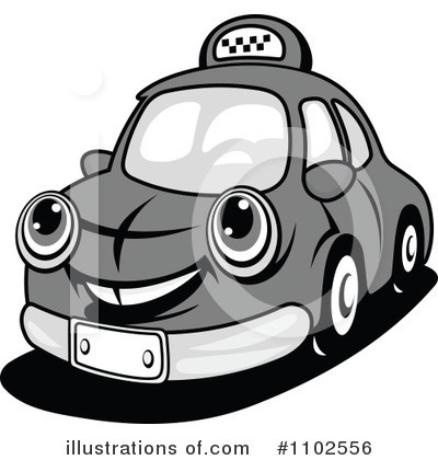 Taxi Clipart #1102556 by Vector Tradition SM