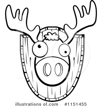 Royalty-Free (RF) Taxidermy Clipart Illustration by Cory Thoman - Stock Sample #1151455