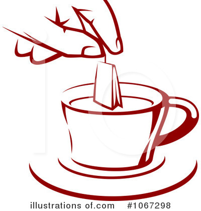 Royalty-Free (RF) Tea Clipart Illustration by Vector Tradition SM - Stock Sample #1067298