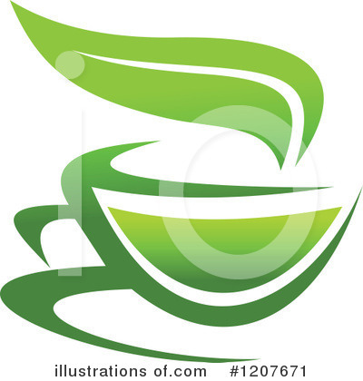 Royalty-Free (RF) Tea Clipart Illustration by Vector Tradition SM - Stock Sample #1207671