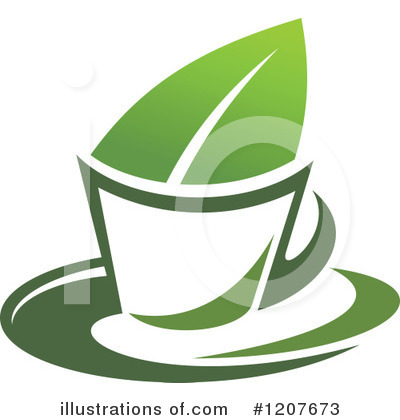 Royalty-Free (RF) Tea Clipart Illustration by Vector Tradition SM - Stock Sample #1207673