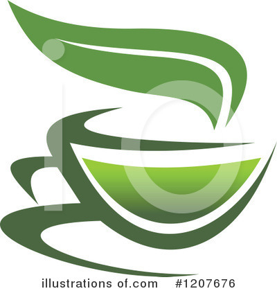 Royalty-Free (RF) Tea Clipart Illustration by Vector Tradition SM - Stock Sample #1207676