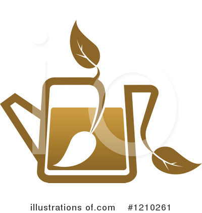 Royalty-Free (RF) Tea Clipart Illustration by Vector Tradition SM - Stock Sample #1210261