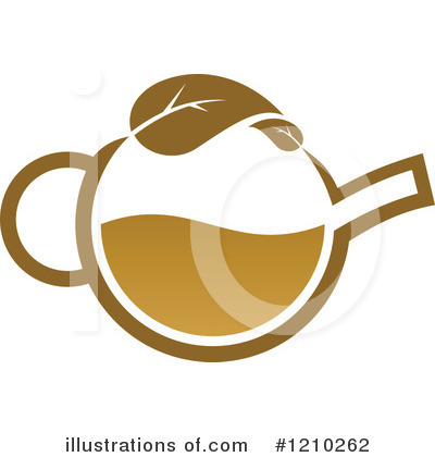 Royalty-Free (RF) Tea Clipart Illustration by Vector Tradition SM - Stock Sample #1210262