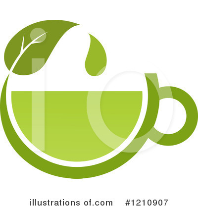 Royalty-Free (RF) Tea Clipart Illustration by Vector Tradition SM - Stock Sample #1210907