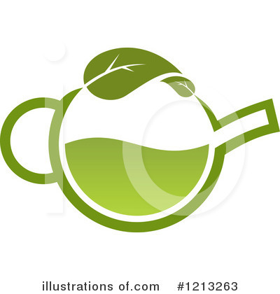 Royalty-Free (RF) Tea Clipart Illustration by Vector Tradition SM - Stock Sample #1213263