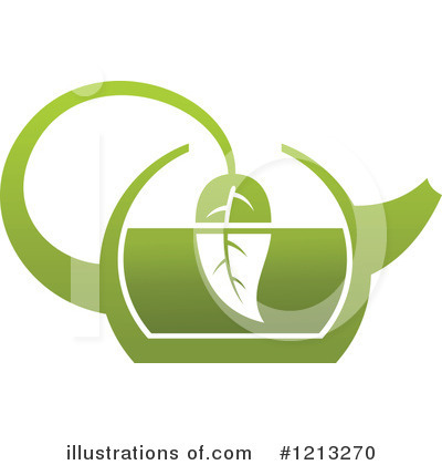 Royalty-Free (RF) Tea Clipart Illustration by Vector Tradition SM - Stock Sample #1213270