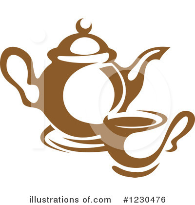 Royalty-Free (RF) Tea Clipart Illustration by Vector Tradition SM - Stock Sample #1230476