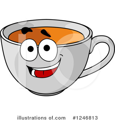 Royalty-Free (RF) Tea Clipart Illustration by Vector Tradition SM - Stock Sample #1246813