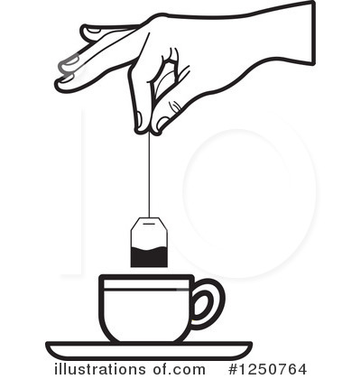 Royalty-Free (RF) Tea Clipart Illustration by Lal Perera - Stock Sample #1250764