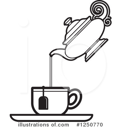 Royalty-Free (RF) Tea Clipart Illustration by Lal Perera - Stock Sample #1250770