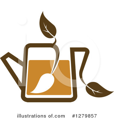 Tea Kettle Clipart #1279857 by Vector Tradition SM