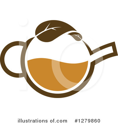 Tea Kettle Clipart #1279860 by Vector Tradition SM