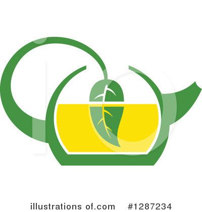 Royalty-Free (RF) Tea Clipart Illustration by Vector Tradition SM - Stock Sample #1287234