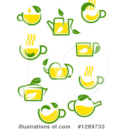 Royalty-Free (RF) Tea Clipart Illustration by Vector Tradition SM - Stock Sample #1289733
