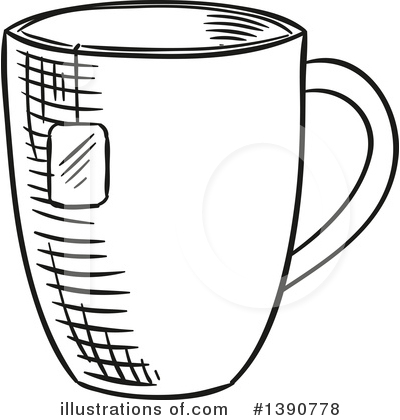 Royalty-Free (RF) Tea Clipart Illustration by Vector Tradition SM - Stock Sample #1390778