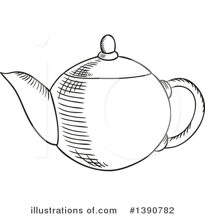 Royalty-Free (RF) Tea Clipart Illustration by Vector Tradition SM - Stock Sample #1390782