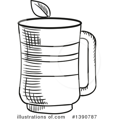 Royalty-Free (RF) Tea Clipart Illustration by Vector Tradition SM - Stock Sample #1390787