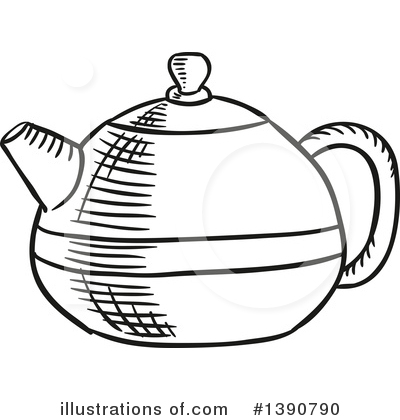 Royalty-Free (RF) Tea Clipart Illustration by Vector Tradition SM - Stock Sample #1390790