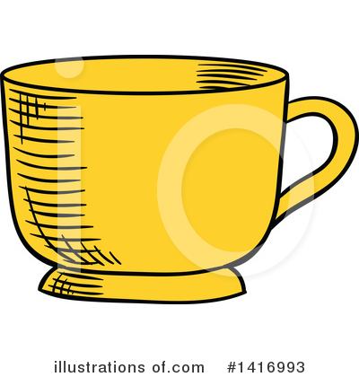 Royalty-Free (RF) Tea Clipart Illustration by Vector Tradition SM - Stock Sample #1416993