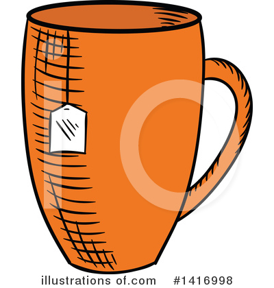 Royalty-Free (RF) Tea Clipart Illustration by Vector Tradition SM - Stock Sample #1416998