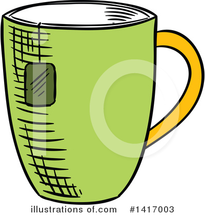 Royalty-Free (RF) Tea Clipart Illustration by Vector Tradition SM - Stock Sample #1417003