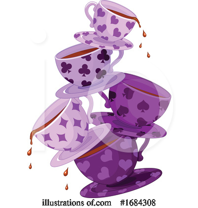 Royalty-Free (RF) Tea Clipart Illustration by Pushkin - Stock Sample #1684308
