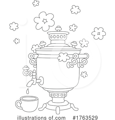 Royalty-Free (RF) Tea Clipart Illustration by Alex Bannykh - Stock Sample #1763529