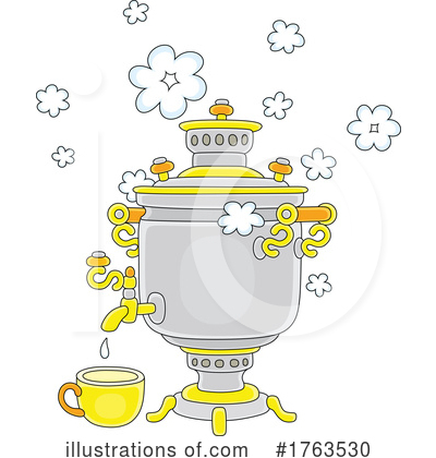 Royalty-Free (RF) Tea Clipart Illustration by Alex Bannykh - Stock Sample #1763530