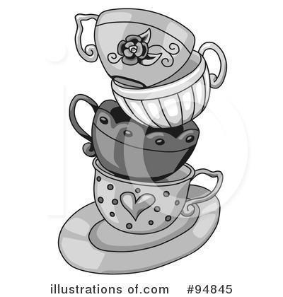 Royalty-Free (RF) Tea Clipart Illustration by C Charley-Franzwa - Stock Sample #94845