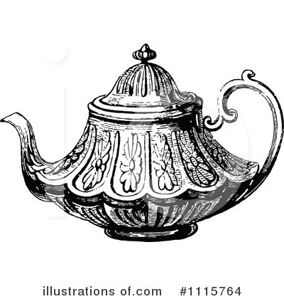 Tea Time Clipart #1115764 by Prawny Vintage