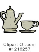 Tea Set Clipart #1216257 by lineartestpilot